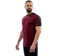 GIVOVA Shirt Revolution Interlock Granata/Nero Tg. M