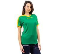 GIVOVA Shirt Revolution Interlock Verde/Giallo Tg. M