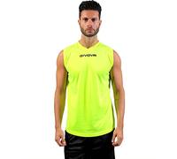 GIVOVA Shirt Smanicato One Giallo Fluo