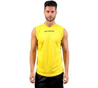 GIVOVA Shirt Smanicato One Giallo Fluo