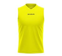 GIVOVA Shirt Smanicato One Giallo Fluo