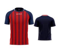 GIVOVA Shirt Tratto Blu/Rosso Tg. M