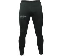 Givova Sottile Uomo Training Fitness Sport Pantaloni Leggings P005-0010 Nero Neu