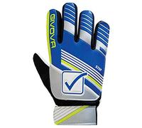Givova Stop Guanto da Portiere, Grigio/Turchese, 5