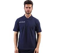 Givova Polo Calcio Summer Blu Taglia S