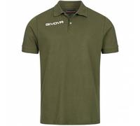 Givova Polo Cotone Piquet Summer Verde Militare