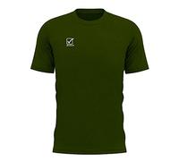 Givova T-Shirt Cotone Action Verde Militare Taglia L