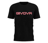 GIVOVA T-Shirt Cotone Spot Nero