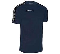 GIVOVA T-Shirt Cotton Band Blu