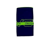 GIVOVA TELO BIG MICROFIBRA 80 * 165 BLU/VERDE FLUO Tg. UNICA