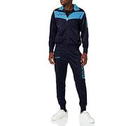 Givova TR018, Tuta Visa Unisex - Adulto, Blu/Turchese, L