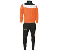 Givova TR024, Tuta Unisex - Adulto, Arancio/Nero, XS