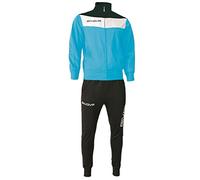 Givova TR024, Tuta Unisex - Adulto, Celeste/Nero, 2XS