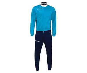 Givova TR032, Unisex Adulto, Azzurro-Blu, 2XS