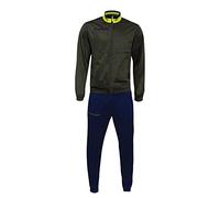 Givova TR032, Unisex Adulto, Verde Militare-Giallo Fluo, M