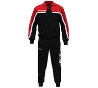 Givova TT005 Tuta, Unisex - Adulto, Rosso/Nero, 4XL