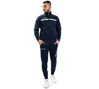 GIVOVA TUTA BANDA VISA TRIACETATO BLU/BIANCO