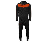 GIVOVA TUTA BANDA VISA TRIACETATO NERO/ARANCIO FLUO