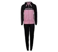GIVOVA TUTA DONNA 101 CON BANDA E CAPPUCCIO IN FLEECE LILLA Tg. M
