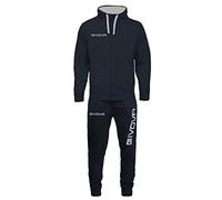 GIVOVA TUTA KING COTONE TERRY (POKER) BLU/BLU Tg. 2XS