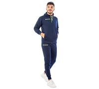 Givova King Cotone Terry Poker Tracksuit Blu 6-8 Years Bambino,Bambina