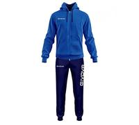 GIVOVA TUTA KING FELPA AZZURRO/BLU Tg. M