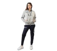 GIVOVA TUTA KING FELPA GRIGIO/BLU Tg. 2XS