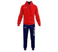 Givova King Tracksuit Rosso,Blu 4XL Uomo