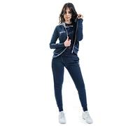 GIVOVA TUTA KING STAR DONNA FELPA BLU/GRIGIO CHIARO