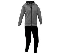 GIVOVA TUTA KING STAR DONNA FELPA GRIGIO CHIARO/NERO S