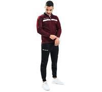 GIVOVA TUTA ONE FULL ZIP POLARFLEECE GRANATA/NERO