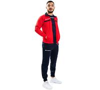 GIVOVA TUTA ONE FULL ZIP POLARFLEECE ROSSO/BLU