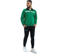 GIVOVA TUTA ONE FULL ZIP POLARFLEECE VERDE/NERO