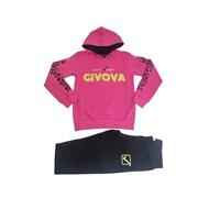 GIVOVA Tuta Ragazza in Cotone Fucsia 8 Anni