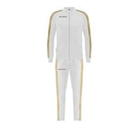 GIVOVA TUTA REVOLUTION SUMMER DONNA BIANCO ORO (IT, Testo, XS, Regular, Regular, Bianco Oro)