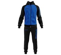 GIVOVA TUTA SUPER KING FELPA AZZURRO/NERO Tg. S