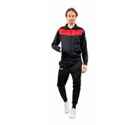 GIVOVA Tuta Uomo Triacetato 4 Stagioni TRICOT - Completa Sportiva - Anche Solo Pantalone (XL, VISA 4S Rosso-Nero)