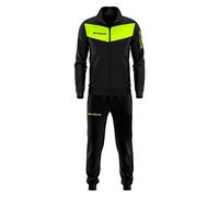 GIVOVA TUTA VISA TRIACETATO 4S NERO/GIALLO FLUO Tg. 4XL