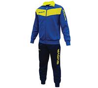 Givova Tuta Visa Triacetato Azzurro/Giallo Taglia 4XS