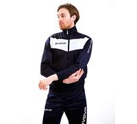 GIVOVA TUTA VISA TRIACETATO BLU/BIANCO Tg. 4XS