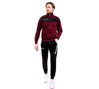 GIVOVA TUTA VISA TRIACETATO GRANATA/NERO Tg. 5XL