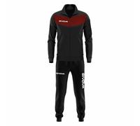 Givova Visa Tracksuit Nero S Uomo,Donna