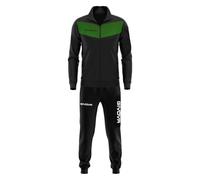 GIVOVA TUTA VISA TRIACETATO NERO/VERDE Tg. XS