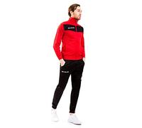 GIVOVA TUTA VISA TRIACETATO ROSSO/NERO Tg. 2XL