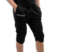 Givova Uno Panta Pinocchietto 3/4 Uomo Calcio Allenamento Pantaloncini Pantaloni