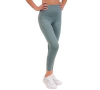 GIVOVA Leggings Basic Verde Petrolio LEG02 Fitness Palestra Running (XS)