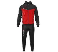 Givova Visa Tracksuit Rosso,Nero XL Uomo