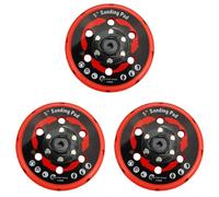 GIWFBQTR 3X Piastra di Supporto per Lucidatrice un Doppia Azione Piastra di Supporto per Lucidatrice da Supporto Posteriore 5 Pollici 125 mm