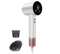 GIWFBQTR Asciugacapelli Super per Capelli 220-240V 1500W Asciugacapelli Ad Alta Potenza Strumento per Lo Styling Asciugacapelli Professionale Asciugacapelli Ionico Spina EU