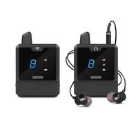 GIWFBQTR di Monitoraggio In-Ear Wireless UHF IEM Audio-Mini UHF Ricaricabile per Monitoraggio Audio Musicale In Diretta